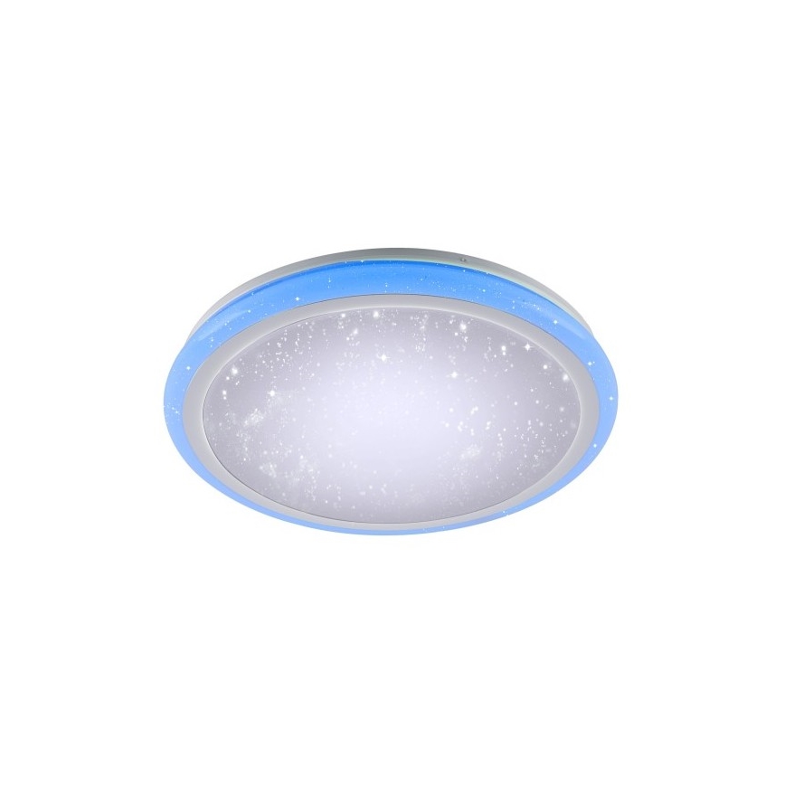 Leuchten Direkt 15220-16 - LED RGB Zatemnitvena stropna svetilka LUISA LED/28W/230V + Daljinski upravljalnik