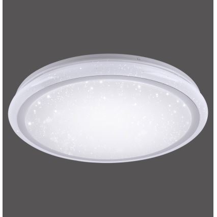 Leuchten Direkt 15220-16 - LED RGB Zatemnitvena stropna svetilka LUISA LED/28W/230V + Daljinski upravljalnik