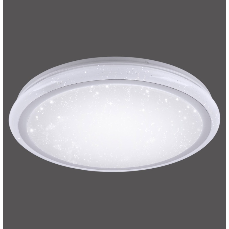 Leuchten Direkt 15220-16 - LED RGB Zatemnitvena stropna svetilka LUISA LED/28W/230V + Daljinski upravljalnik