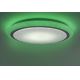 Leuchten Direkt 15230-16 - LED RGB Zatemnitvena stropna svetilka LUISA LED/42W/230V 3000-6400K + Daljinski upravljalnik