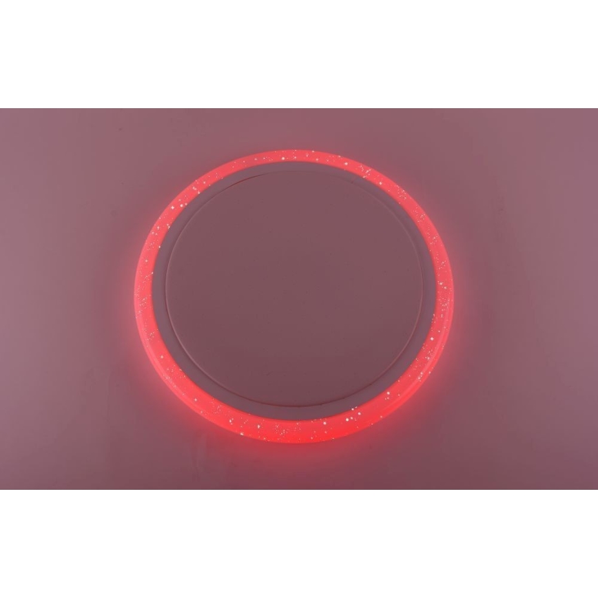 Leuchten Direkt 15230-16 - LED RGB Zatemnitvena stropna svetilka LUISA LED/42W/230V 3000-6400K + Daljinski upravljalnik
