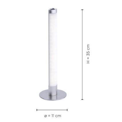 Leuchten Direkt 15272-55 - LED Namizna svetilka AMILIA LED/6W/230V