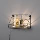 Leuchten Direkt 15276-18 - Shelf z LED osvetlitvijo BOARD 2xLED/1,75W/230V 30 cm eucalyptus