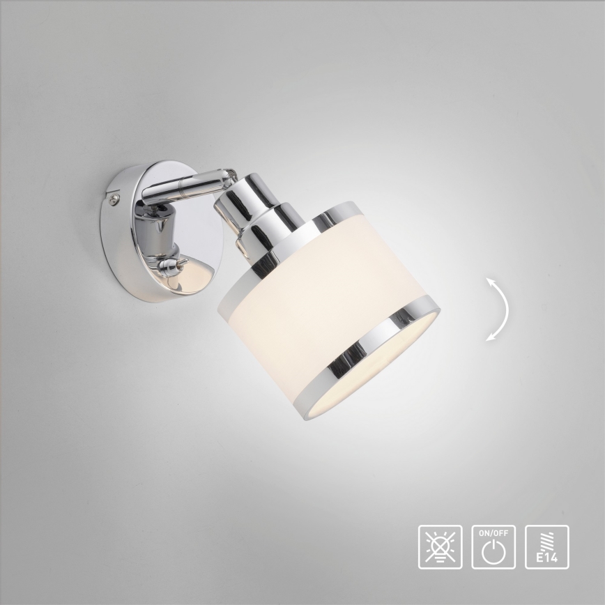 Leuchten Direkt 15371-17 - Stenski reflektor ACCOR 1xE14/25W/230V