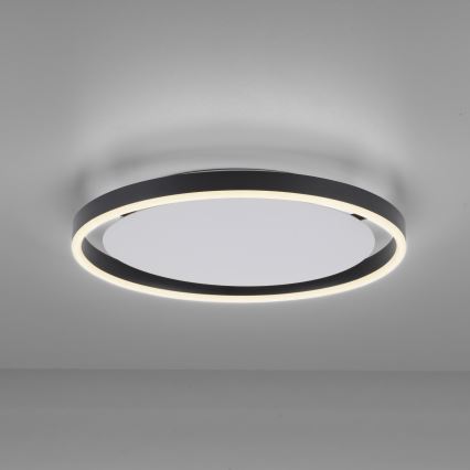 Leuchten Direkt 15391-13 - LED Zatemnitvena stropna svetilka RITUS LED/20W/230V črna