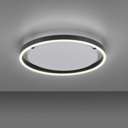 Leuchten Direkt 15391-13 - LED Zatemnitvena stropna svetilka RITUS LED/20W/230V črna