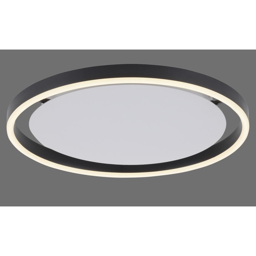 Leuchten Direkt 15391-13 - LED Zatemnitvena stropna svetilka RITUS LED/20W/230V črna