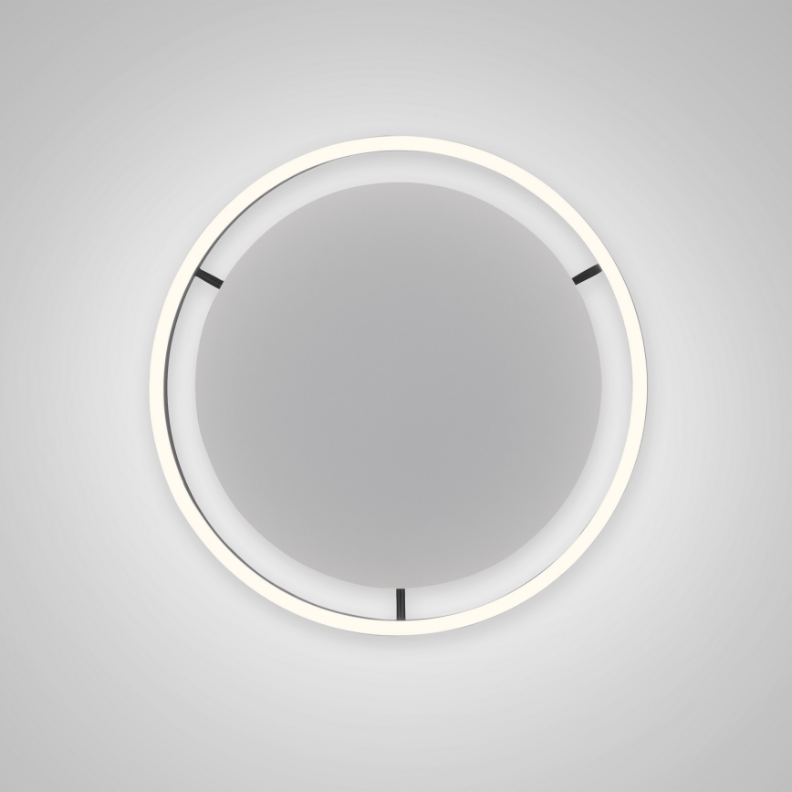 Leuchten Direkt 15391-13 - LED Zatemnitvena stropna svetilka RITUS LED/20W/230V črna