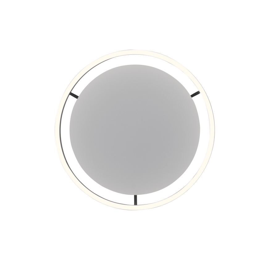 Leuchten Direkt 15391-13 - LED Zatemnitvena stropna svetilka RITUS LED/20W/230V črna
