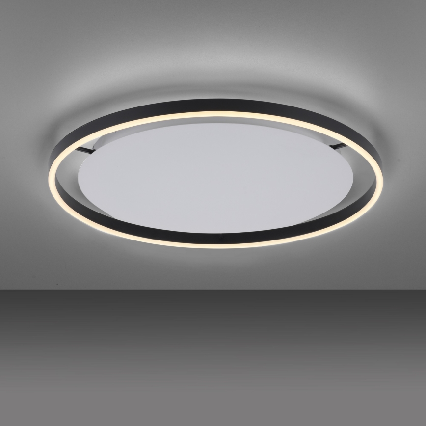 Leuchten Direkt 15392-13 - LED Zatemnitvena stropna svetilka RITUS LED/30W/230V črna