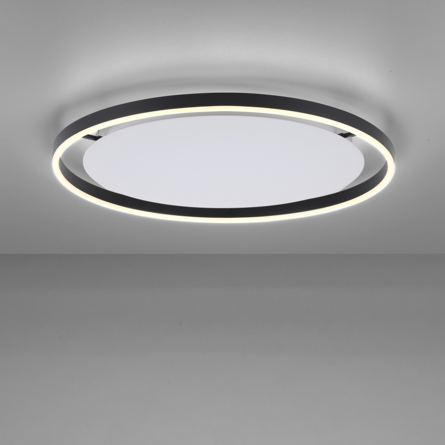 Leuchten Direkt 15392-13 - LED Zatemnitvena stropna svetilka RITUS LED/30W/230V črna