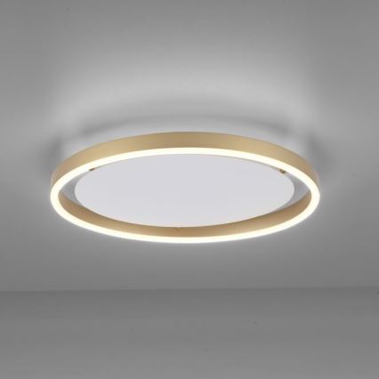 Leuchten Direkt 15392-60 - LED Zatemnitvena stropna svetilka RITUS LED/30W/230V medenina