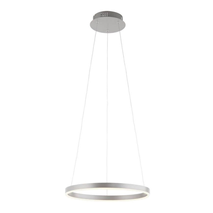 Leuchten Direkt 15393-95 - LED Zatemnitveni lestenec na vrvici RITUS LED/20W/230V mat krom