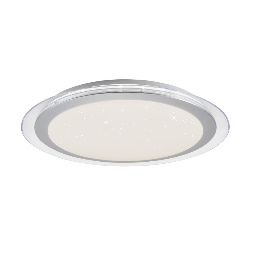 Leuchten Direkt 15411-21- LED RGB Zatemnitvena stropna svetilka CYBA LED/26W/230V + Daljinski upravljalnik