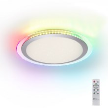 Leuchten Direkt 15411-21- LED RGB Zatemnitvena stropna svetilka CYBA LED/26W/230V