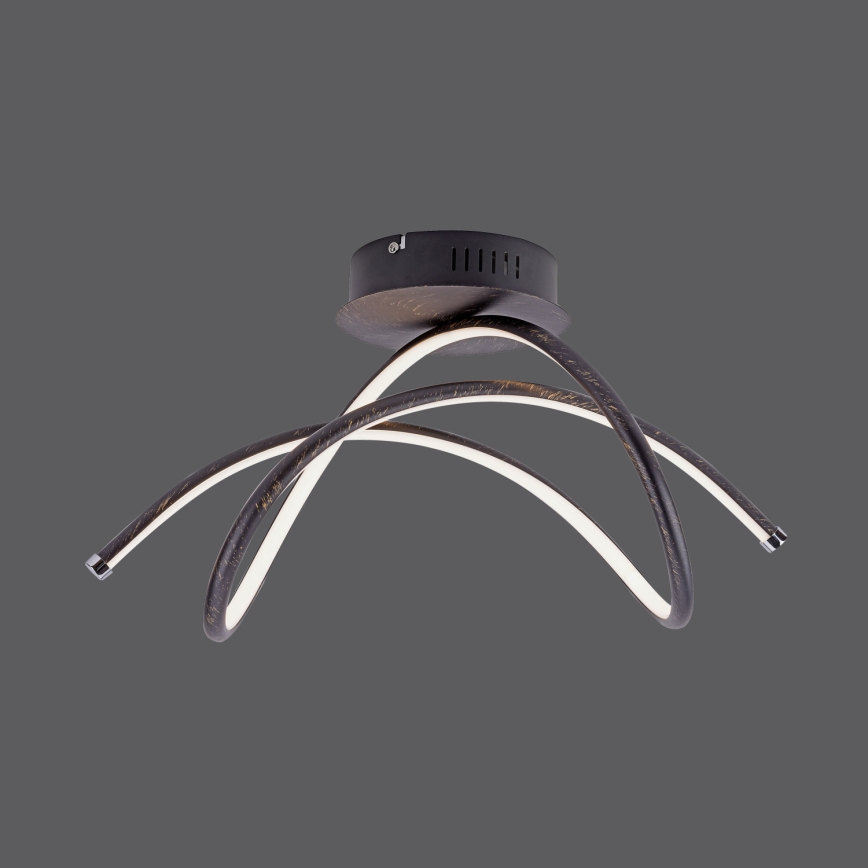 Leuchten Direkt 15441-48 - LED Lestenec VIOLETTA LED/26W/230V