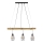 Leuchten Direkt 15526-79 - Lestenec na vrvici SPRING 3xE27/40W/230V eucalyptus