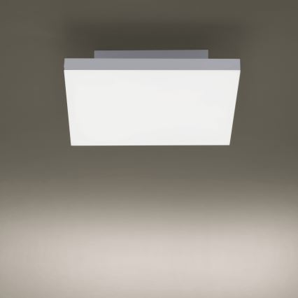 Leuchten Direkt 15550-16 - LED Zatemnitvena stropna svetilka CANVAS LED/17W/230V + daljinski upravljalnik