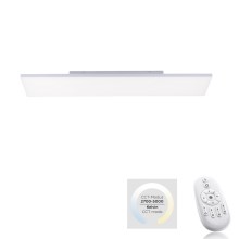 Leuchten Direkt 15553-16 - LED Zatemnitvena stropna svetilka CANVAS LED/20W/230V + daljinski upravljalnik