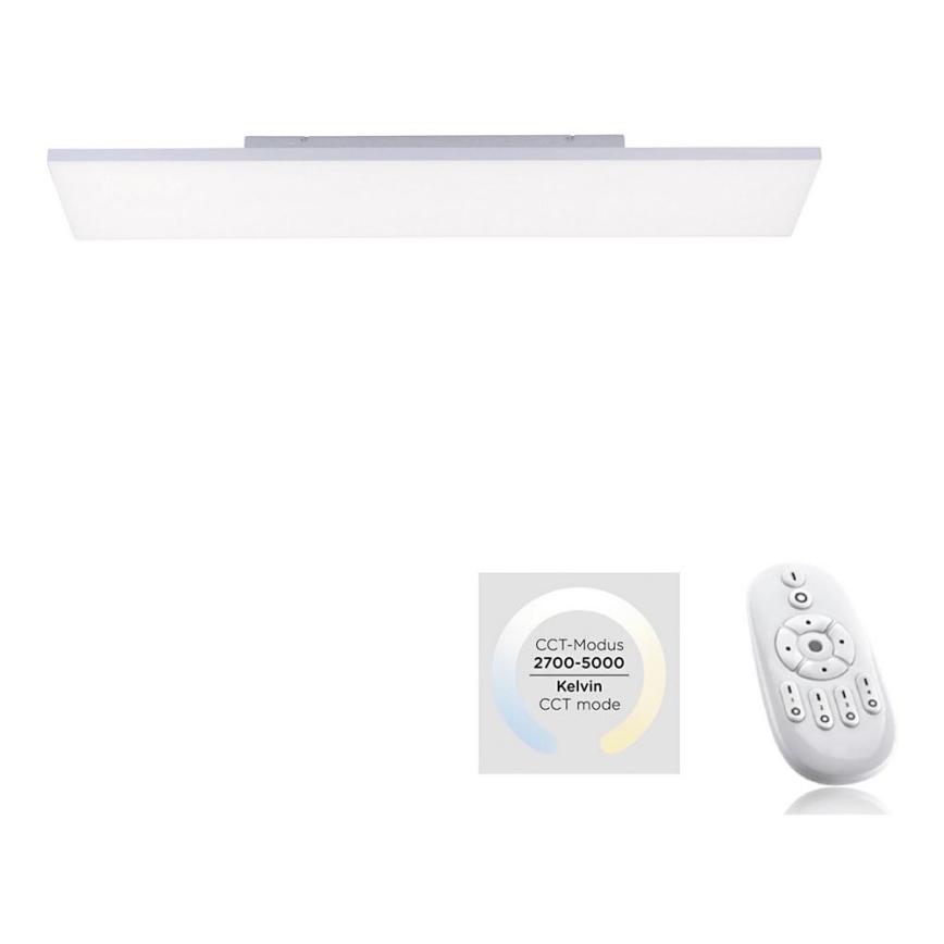 Leuchten Direkt 15553-16 - LED Zatemnitvena stropna svetilka CANVAS LED/20W/230V + daljinski upravljalnik