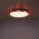 Leuchten Direkt 15555-16 - LED RGBW Zatemnitvena stropna svetilka GALACTICA LED/28W/230V 2700-5000K + Daljinski upravljalnik