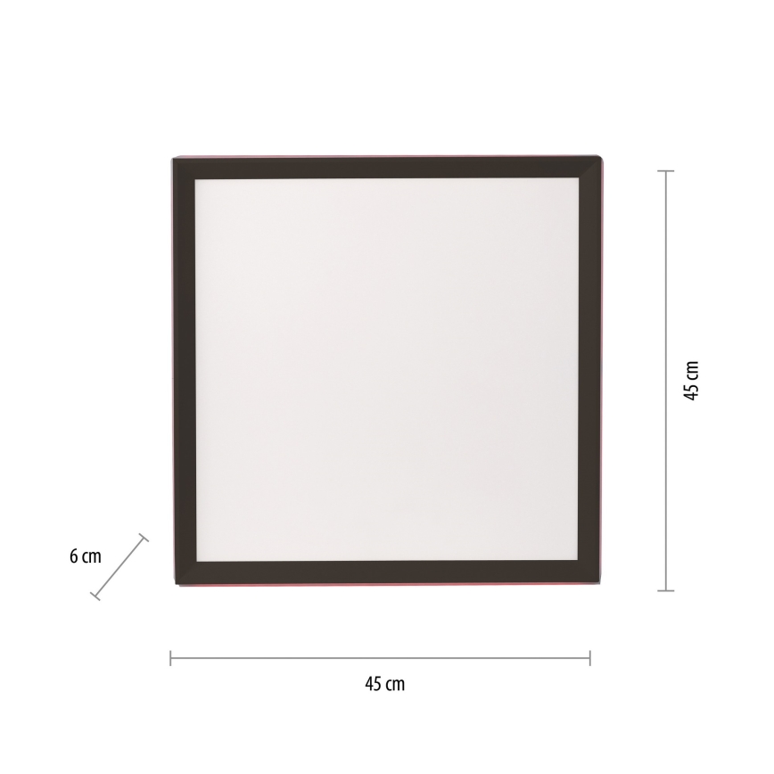 Leuchten Direkt 15556-18 - RGBW Zatemnitvena stropna svetilka GALACTICA LED/32W/230V 2700-5000K + Daljinski upravljalnik