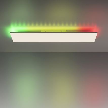 Leuchten Direkt 15562-16 - LED RGB Zatemnitvena stropna svetilka CONRAD LED/35W/230V + Daljinski upravljalnik