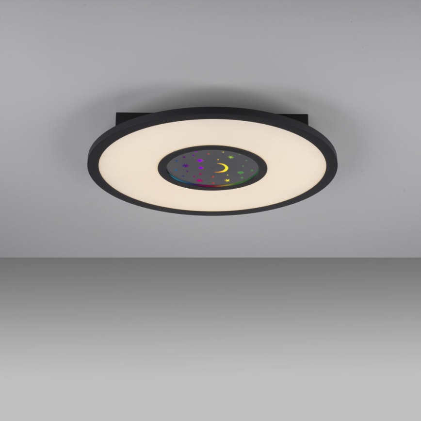 Leuchten Direkt 15572-18 - LED RGBW Zatemnitvena stropna svetilka ASTRO LED/17,5W/230V 2700-5000K + Daljinski upravljalnik