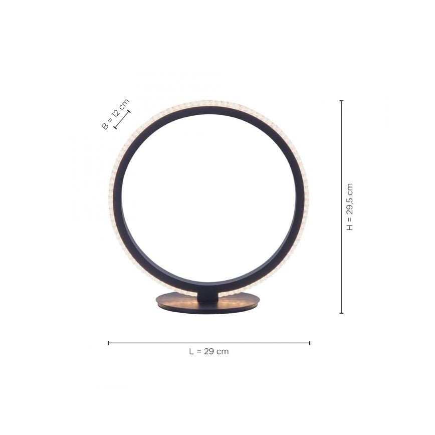 Leuchten Direkt 15612-18 - LED Namizna svetilka MUSA LED/11W/230V