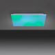 Leuchten Direkt 15620-16 - LED RGB Zatemnitvena svetilka YUKON LED/24W/230V 2700-5000K + Daljinski upravljalnik