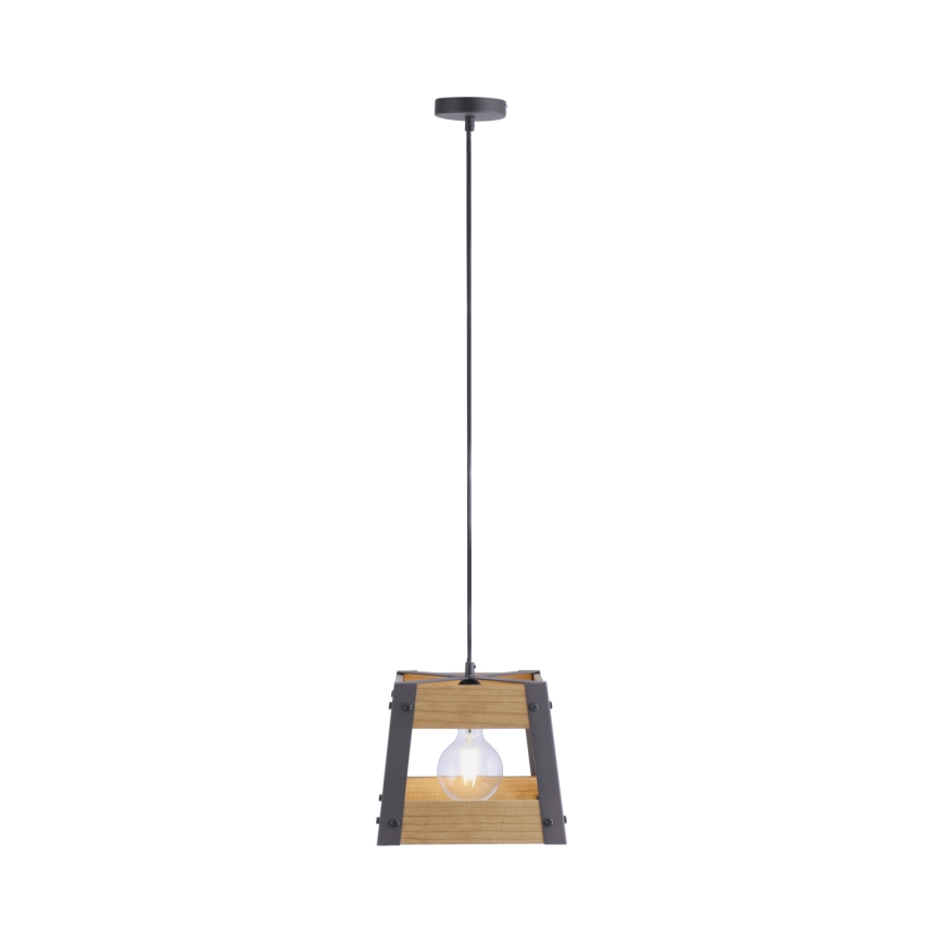 Leuchten Direkt 15720-79 - Lestenec na vrvici CRATE 1xE27/60W/230V