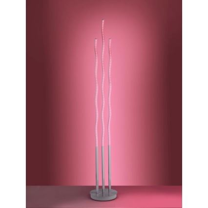 Leuchten Direkt 16268-55 - LED RGB Zatemnitvena talna svetilka WAVE LED/31W/230V + Daljinski upravljalnik