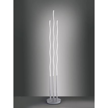 Leuchten Direkt 16268-55 - LED RGB Zatemnitvena talna svetilka WAVE LED/31W/230V + Daljinski upravljalnik