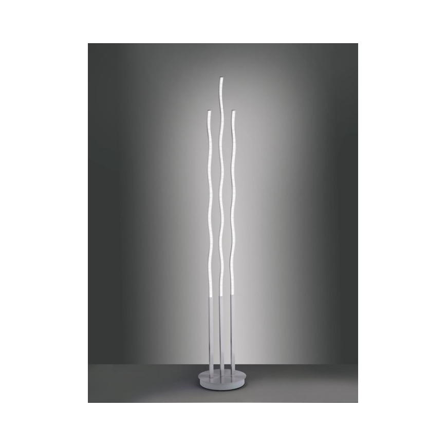 Leuchten Direkt 16268-55 - LED RGB Zatemnitvena talna svetilka WAVE LED/31W/230V + Daljinski upravljalnik