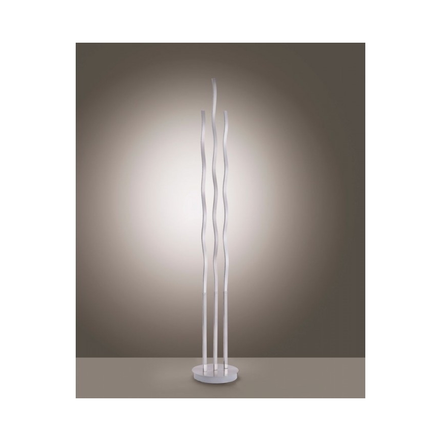 Leuchten Direkt 16268-55 - LED RGB Zatemnitvena talna svetilka WAVE LED/31W/230V + Daljinski upravljalnik