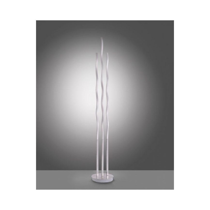 Leuchten Direkt 16268-55 - LED RGB Zatemnitvena talna svetilka WAVE LED/31W/230V + Daljinski upravljalnik