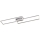 Leuchten Direkt 16430-55 - LED RGBW zatemnljivo stropno svetilo MAXI 2xLED/18W/230V 2700-5000K matni krom + daljinski upravljalnik
