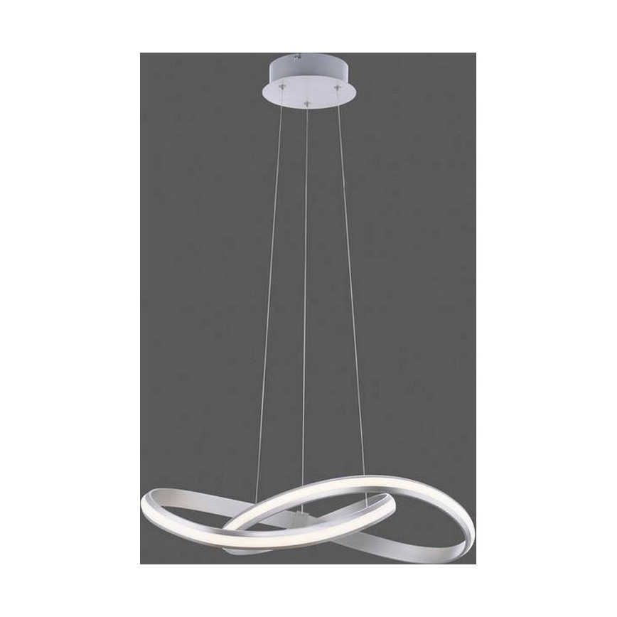 Leuchten Direkt 18432-55 - LED RGB Zatemnitveni lestenec na vrvici MELINDA LED/28W/230V + Daljinski upravljalnik