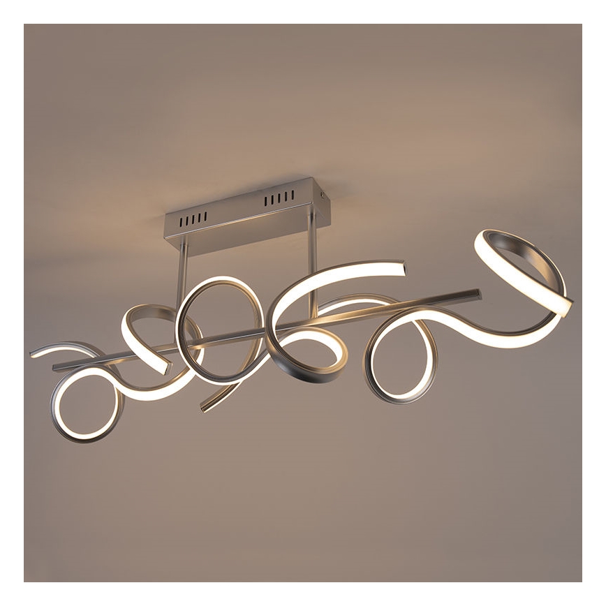 Leuchten Direkt 19032-21 - LED Zatemnitveni lestenec CURLS LED/25,8W/230V