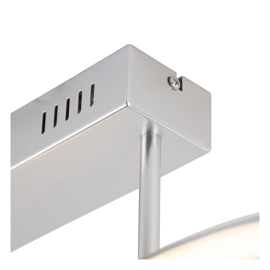 Leuchten Direkt 19032-21 - LED Zatemnitveni lestenec CURLS LED/25,8W/230V