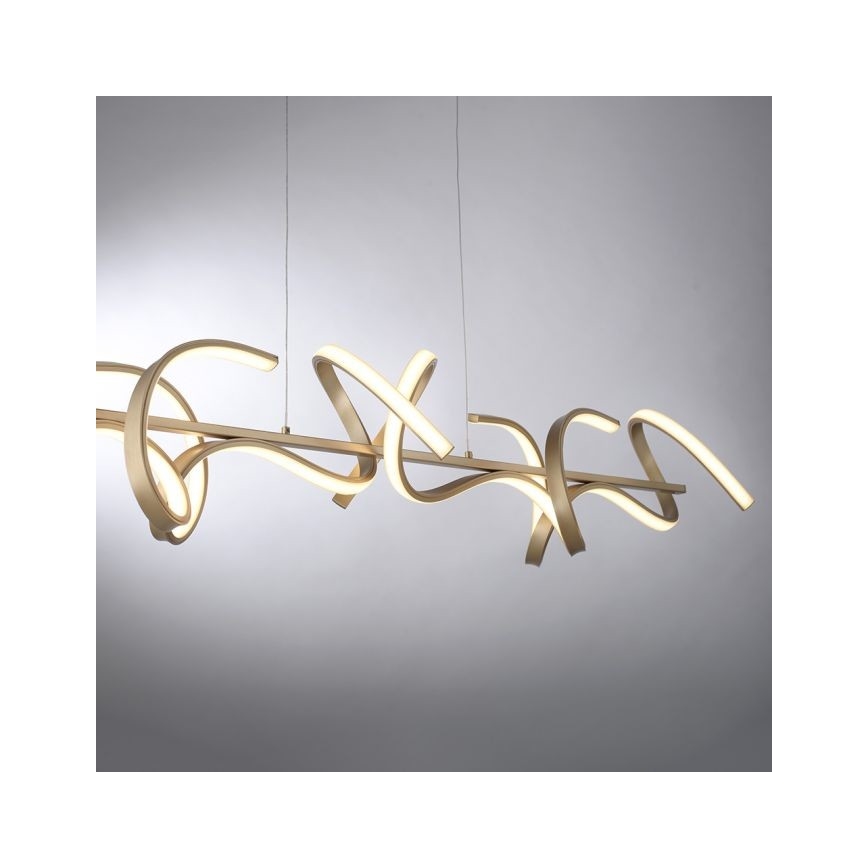 Leuchten Direkt 19033-60 - LED Zatemnitveni lestenec na vrvici CURLS LED/40,8W/230V