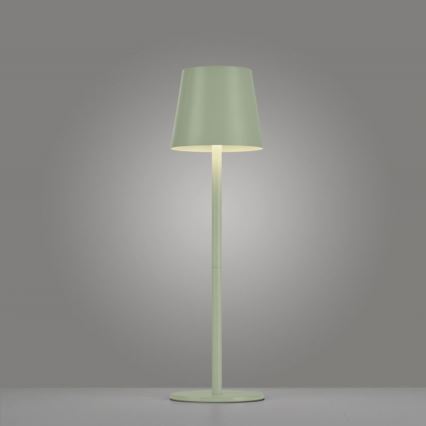 Leuchten Direkt 19250-43 - LED Zunanja zatemnitvena polnilna namizna svetilka EURIA LED/3W/5V IP54 zelena