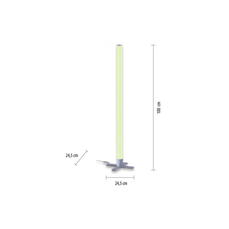 Leuchten Direkt 19902-21 - LED RGB Zatemnitvena svetilka RINGO LED/10W/230V + Daljinski upravljalnik