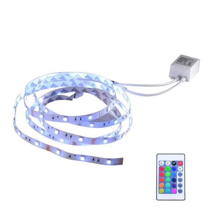 Leuchten Direkt 81209-70- LED RGB Zatemnitveni trak TEANIA 3m 16,2W/12/230V + Daljinski upravljalnik