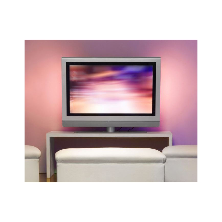 Leuchten Direkt 81215-70-LED RGB Zatemnitveni trak TEANIA 5m LED/19W/12/230V + Daljinski upravljalnik