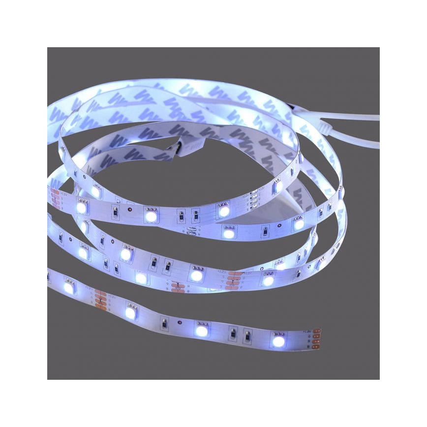Leuchten Direkt 81215-70-LED RGB Zatemnitveni trak TEANIA 5m LED/19W/12/230V + Daljinski upravljalnik