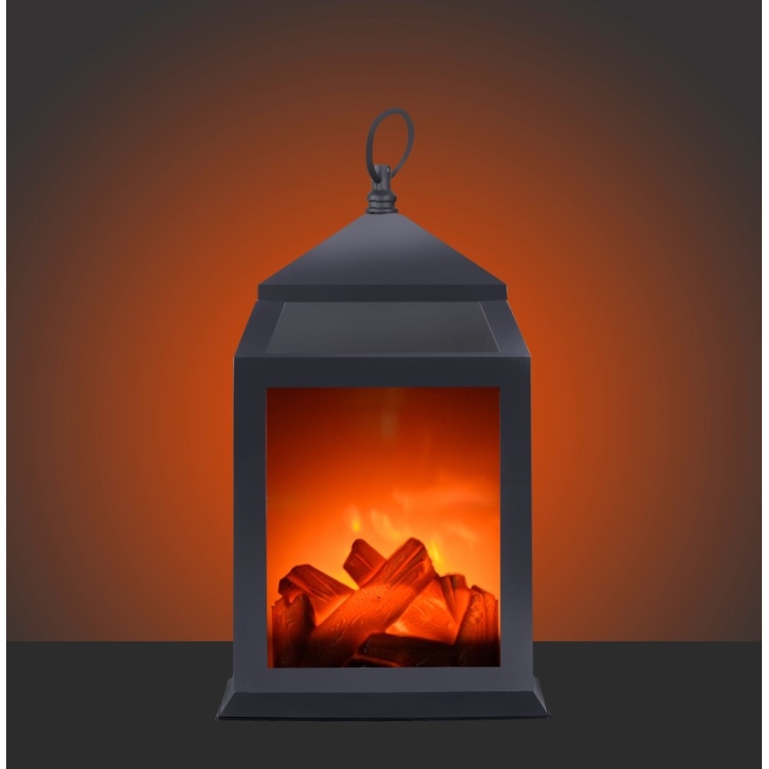 Leuchten Direkt 86220-18 - LED Dekorativna lanterna CHIMNEY LED/0,6W/3xAAA