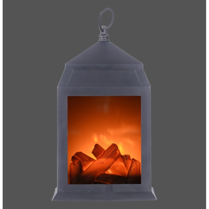 Leuchten Direkt 86220-18 - LED Dekorativna lanterna CHIMNEY LED/0,6W/3xAAA
