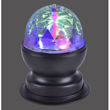 Leuchten Direkt 98035-18 - LED RGB Namizna svetilka DISCO LED/3W/230V