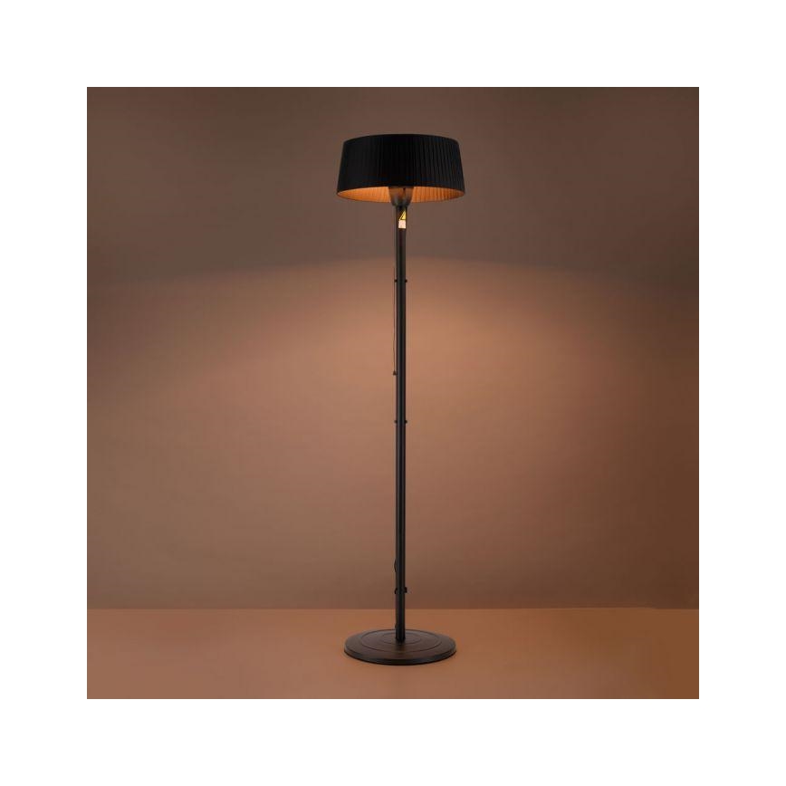 Leuchten Direkt 99507-18 - Zunanji grelni element GLOW 1500W/230V 1,95 m IP44 črna